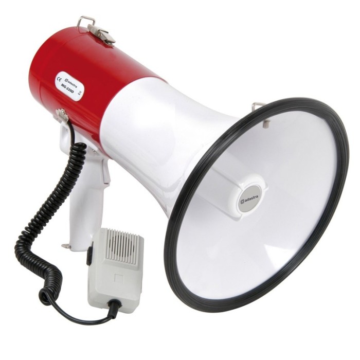 Megafon cu sirena MG-220G, 30 W Megafon cu sirena MG-220G, 30 W