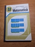 manual de matematica - pentru clasa a 4-a - din anul 1993