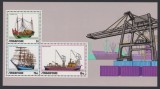 Singapore 1972 - Vapoare, bloc neuzat