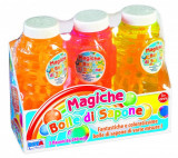 Set 3 recipiente baloane de sapun 240 ml RS Toys