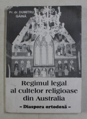 REGIMUL LEGAL AL CULTELOR RELIGIOASE DIN AUSTRALIA - DIASPORA ORTODOXA de Pr.dr . DUMITRU GAINA , 1995