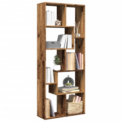 vidaXL Bibliotecă/separator cameră lemn vechi 67x25x161,5 cm lemn foto