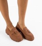 Cumpara ieftin Pantofi Casual dama Valya Camel