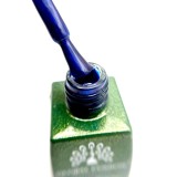 Ojă Semipermanentă Neon Party Cat Eye Global Fashion 8ml, #002, Unghii Neon, Efect Cat Eye 3D, Rezistență 3 Săptăm&acirc;ni