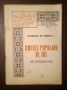 Dumitru M. Chiriac - C&icirc;ntece populare de joc din regiunea Iași (1967) C&acirc;ntece...