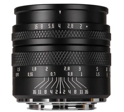 Obiectiv Manual AstrHori 50mm F2.0 Full Frame foto
