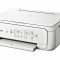 Multifunctional inkjet color Canon Pixma TS5151 white, dimensiune A4 (Printare, Copiere, Scanare), viteza 13ipm alb-negru, 6.8ipm color, rezolutie 480