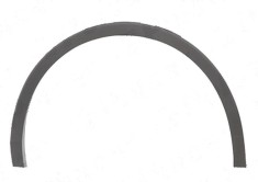 Bandou aripa, ornament Volkswagen Tiguan, 05.2016-12.2020, spate, Dreapta
