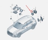 NEW OE DISTANCE SENSOR RADAR ACC DISTRONIC REAR LANE CHANGE ASSISTANT AUDI Q2 Q3 3Q0907566L
