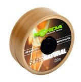 Material struna Korda Super Natural Gravel Brown 18lb