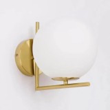 Aplica Marrie 1x E27 Alb Auriu ModernLight Concept