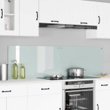 VidaXL Spate de bucătărie Alb 90 x 50 cm sticlă securizată 3415525