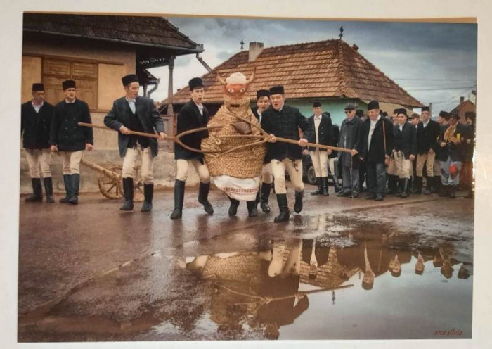 VEDERE ,,FARSANGOLOK. HARGITA MEGYEI FARSANGBUCSUZTATO&quot; KEPESLAP - KASZONALTIZ