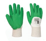 Manusi de lucru din latex, verde/alb, Portwest, XL