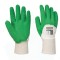 Manusi de lucru din latex, verde/alb, Portwest, L
