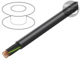 Cablu electric neecranat 18G1,5mm2 600V negru