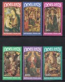 Togo 1978 - Crăciun, Serie + PA, MNH, Nestampilat