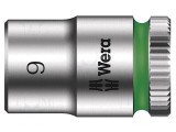 Tubulară HEX 9mm 1/4 oțel crom-vanadium