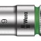 Tubulară HEX 9mm 1/4 oțel crom-vanadium