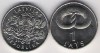 SV * Letonia ( Rep. Latvijas ) 1 LATS 2011 * CUNUNIA * AUNC+, Europa, Nichel