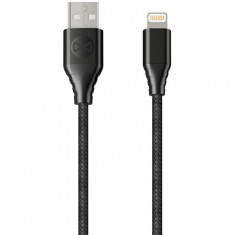 Cablu Date si Incarcare USB la Lightning Forever Core Classic, 2,4A, 1.5 m, Negru