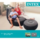 Intex Scaun gonflabil cu taburet Ultra Lounge Relax, 68564NP
