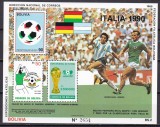 Bolivia 1988 sport fotbal campionat mondial MI bl.177 MNH
