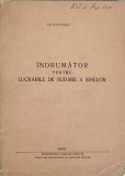 Indrumator Sudare Sine - Ion Antonescu, 1969, Ministerul Cailor Ferate, Constructii, Tehnica