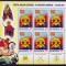 ✅RO 2009 ,LP 1849a ,&quot;Statul Major -150 ani &quot; mcoala de 6+3tabs+manseta ,MNH