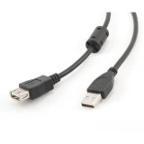 Cumpara ieftin CABLU USB2.0 la USB2.0 SPACER prelungitor 3m (AM/AF) black SPC-USBAM-AF10
