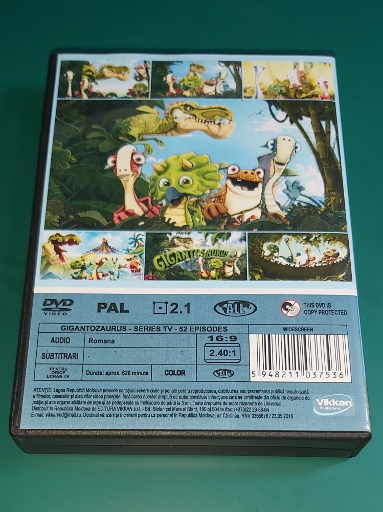 Gigantosaurus - 52 episoade dublate in limba romana - 8 DVD, Disney |  Okazii.ro