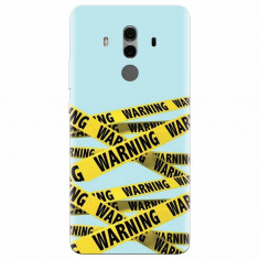 Husa silicon pentru Huawei Mate 10, Warning