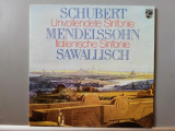 Schubert/Mendelssohn &ndash; Unfinished Symphony (1979/Philips/RFG) - VINIL/Vinyl/NM+, Electrola