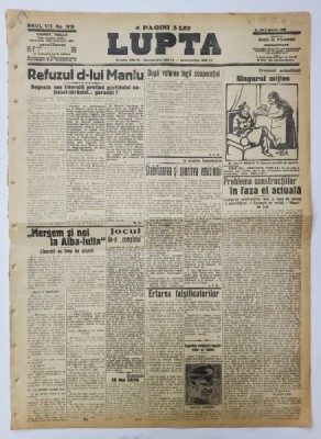 LUPTA , ZIAR , NR. 1912 , 1928 foto