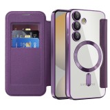 Husa Samsung Galaxy S24 FE Asteroid GSM SmartMag Book Case, mov