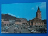 CPIB 23279 CARTE POSTALA - BRASOV, PIATA 23 AUGUST, NECIRCULATA, AUTOTURISM, Fotografie