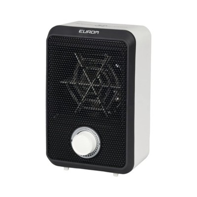 Aerotermă Mini Eurom 600W Alb/Negru &amp;ndash; &amp;Icirc;ncălzire Eficientă foto