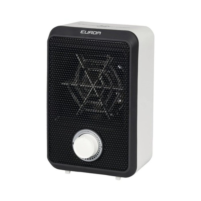Aerotermă Mini Eurom 600W Alb/Negru &ndash; &Icirc;ncălzire Eficientă