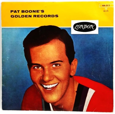 Pat Boone &amp;lrm;&amp;ndash; Pat Boone&amp;#039;s Golden Records NM / VG+ vinil LP disc rock &amp;amp; roll London Germania 1958 foto