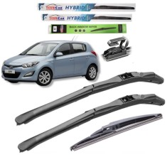 Ștergătoare Hyundai i20 I (2008&ndash;2014) Hibrid | Set Complet &ndash; TeamCar&reg;