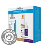 Pachet Hyalu B5 Serum 30ml + Anthelios Age Correct SPF50 15ml + Mela B3 Serum 10ml, La Roche-Posay