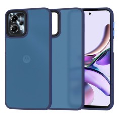 Husa Motorola Moto G13 Techsuit HaloFrost??A Series, bleumarin foto