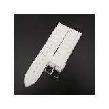 Curea ceas silicon alba 18mm 20mm 22mm 24mm WZ952