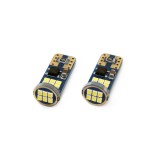 Set becuri auto cu LED CANBUS T10e W5W 12 SMD SILCA Alb 12V AM01443., Universal