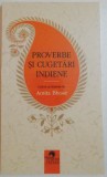PROVERBE SI CUGETARI INDIENE de AMITA BHOSE , 2012