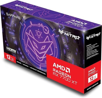 Placa video Sapphire Radeon RX 7700 XT NITRO+ 12GB GDDR6 foto