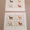 EYNHALLOW SCOTLAND CAI 2 MINI COLI DANTELAT SI NEDANTELAT MNH