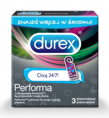 Prezervative Durex Performa Emoji - pentru intarzierea ejacularii foto