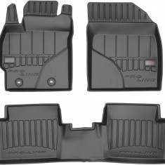 Set Covorase Auto Cauciuc Negro Toyota Auris 1 2006-2012 Pro Line Tip Tavita 3D 3D408708