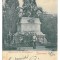 4572 - BUCURESTI, Mihai Viteazul Monument, Litho - old postcard - used - 1901